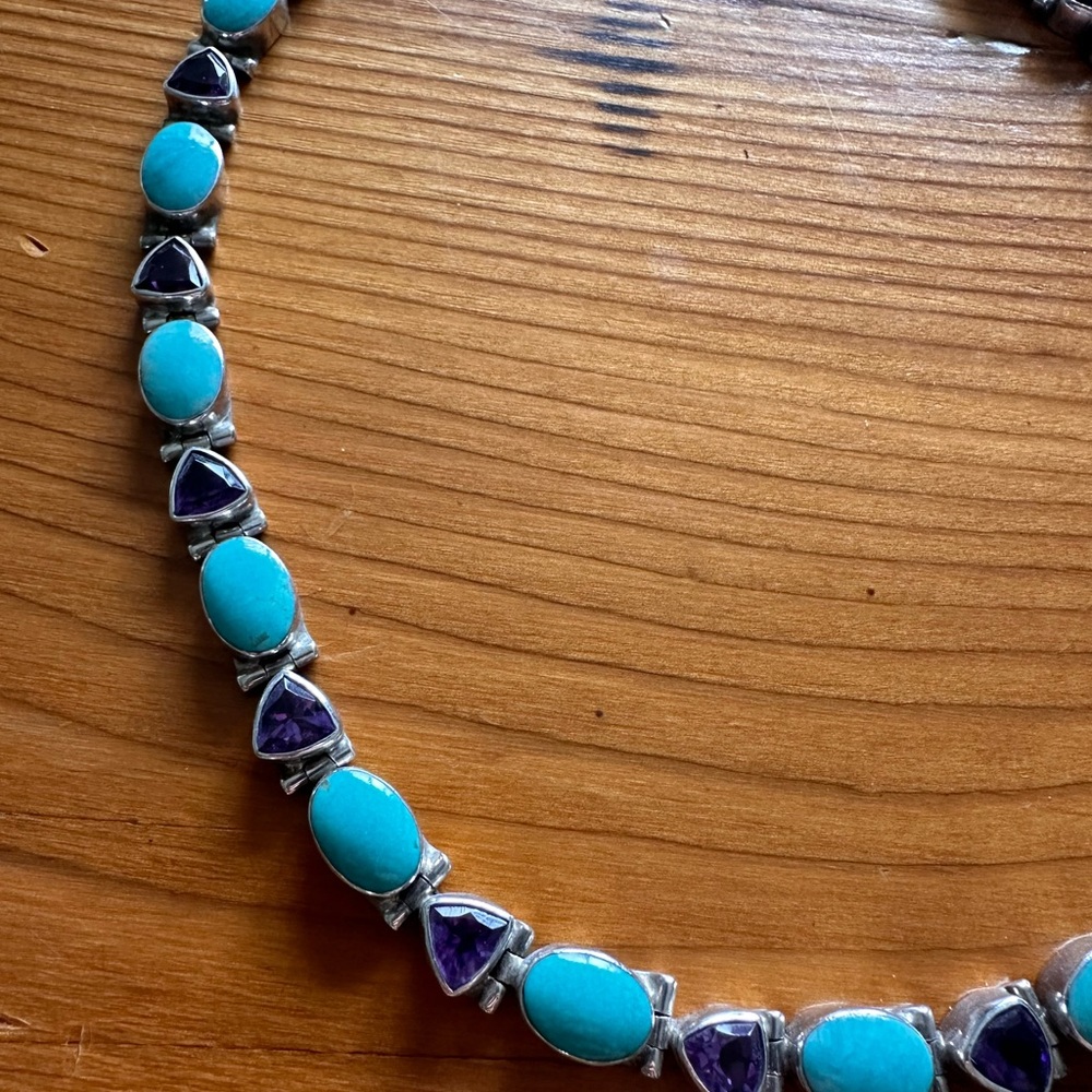 aCleoni gemstone necklace - Picture 2 of 4